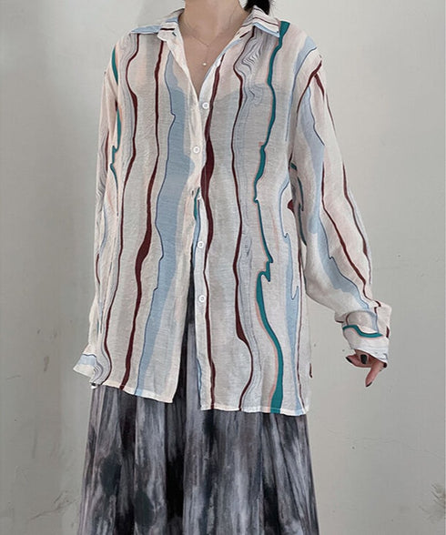 Crooked Line Blouse